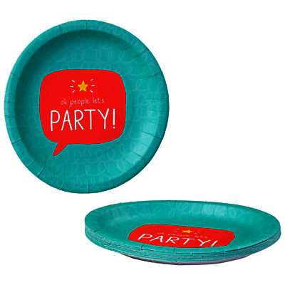 Happy Jackson Party Plate, Pack of 10